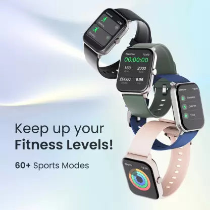 Ambrane Wise-Eon 1.69Lucid Display bluetooth calling function & 7 days battery life Smartwatch (Blue Strap, Regular) Ambrane Wise-Eon 1.69Lucid Display bluetooth calling function & 7 days battery life Smartwatch (Blue Strap, Regular)